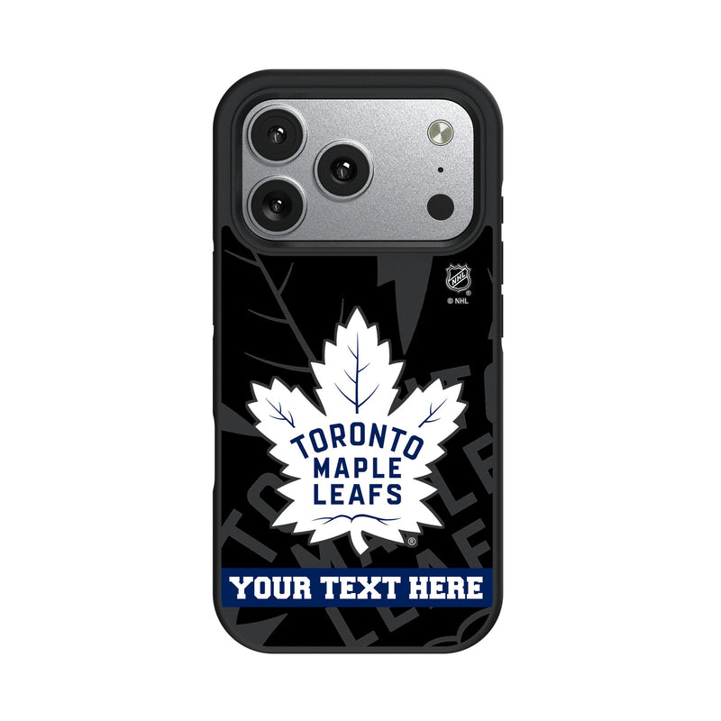 Toronto Maple Leafs Personalized Tilt iPhone Bump Phone Case for Apple iPhone