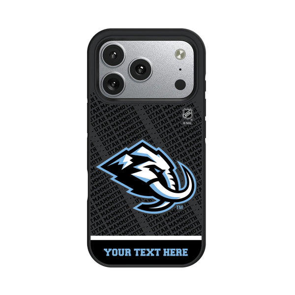 Utah Mammoth Personalized EndZone Plus iPhone Bump Phone Case for Apple iPhone