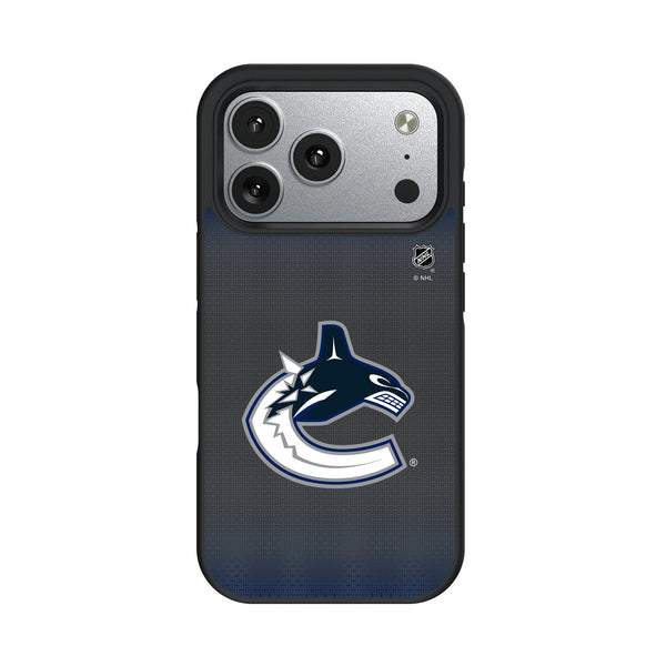 Vancouver Canucks Linen iPhone Bump Phone Case for Apple iPhone