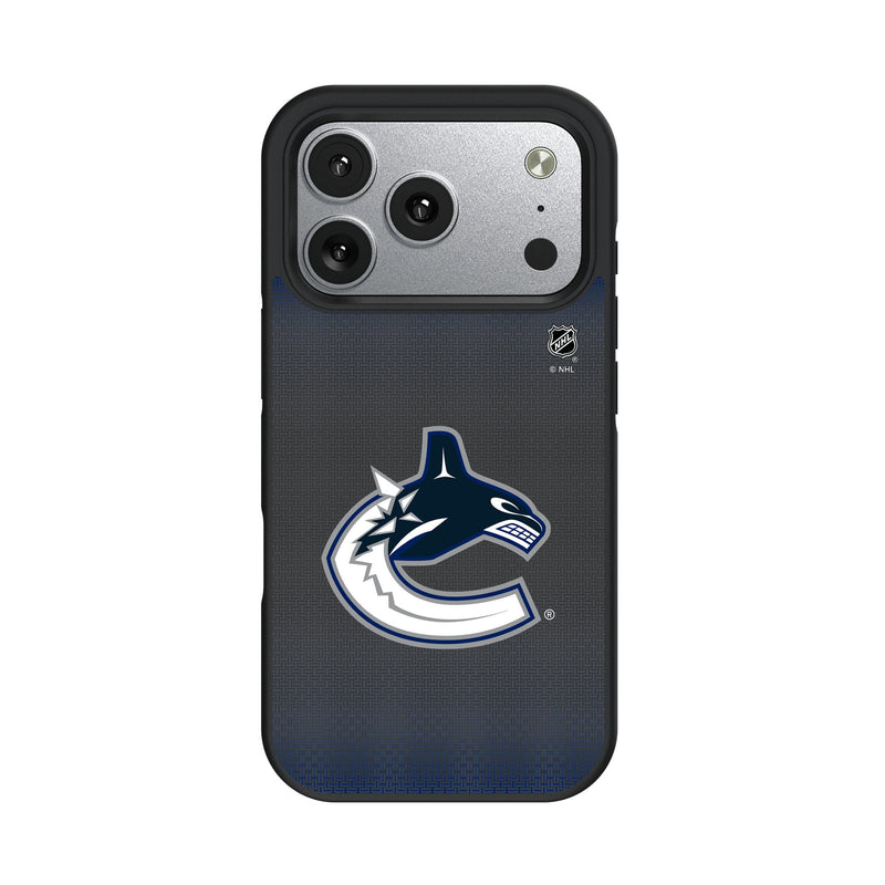 Vancouver Canucks Linen iPhone Bump Phone Case for Apple iPhone