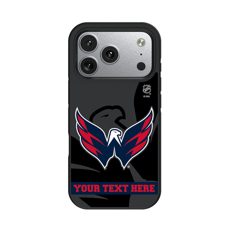 Washington Capitals Personalized Tilt iPhone Bump Phone Case for Apple iPhone