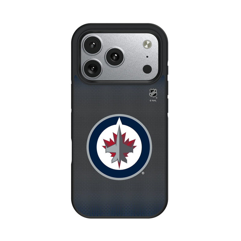 Winnipeg Jets Linen iPhone Bump Phone Case for Apple iPhone