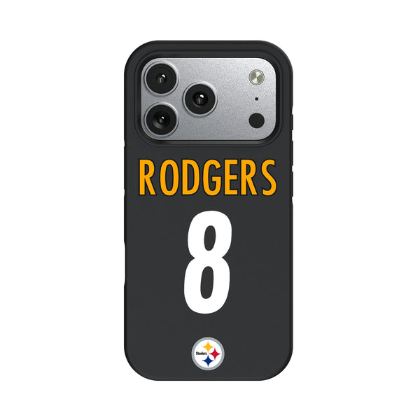 Aaron Rodgers Pittsburgh Steelers 8 Game Tactic iPhone Bump Phone Case for Apple iPhone