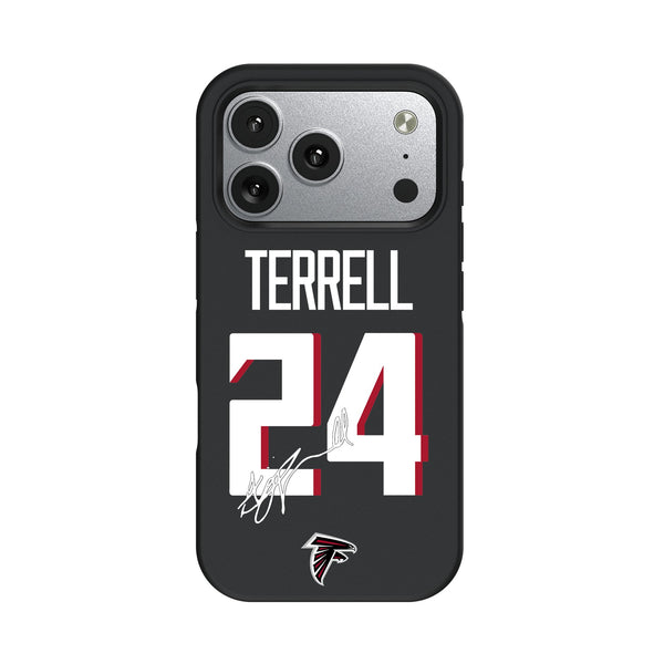 A.J. Terrell Atlanta Falcons 24 Game Tactic iPhone Bump Phone Case for Apple iPhone