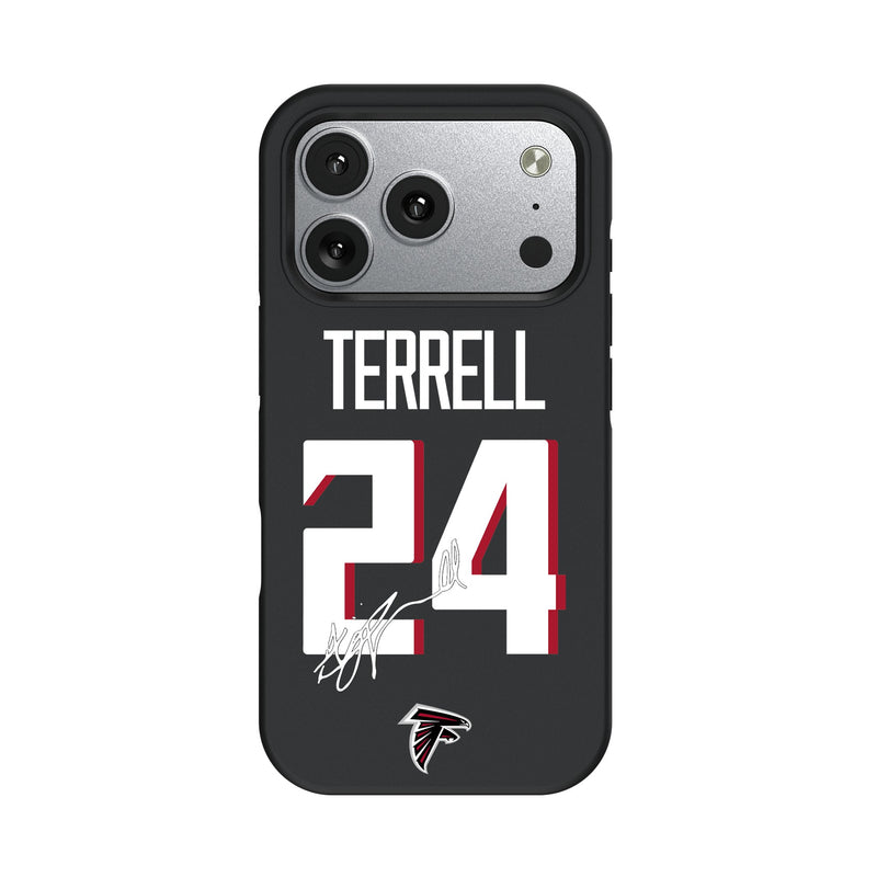 A.J. Terrell Atlanta Falcons 24 Game Tactic iPhone Bump Phone Case for Apple iPhone