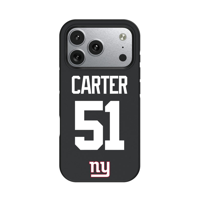 Abdul Carter New York Giants 51 Game Tactic iPhone Bump Phone Case for Apple iPhone