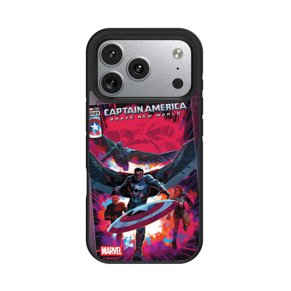 Marvel Avengers Sam Wilson Captain America Cover Art iPhone Bump Phone Case for Apple iPhone