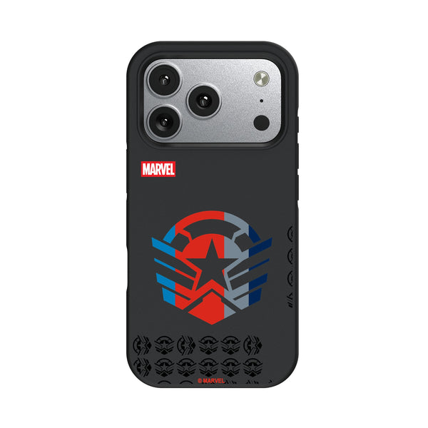 Marvel Avengers Sam Wilson Captain America Sigil iPhone Bump Phone Case for Apple iPhone