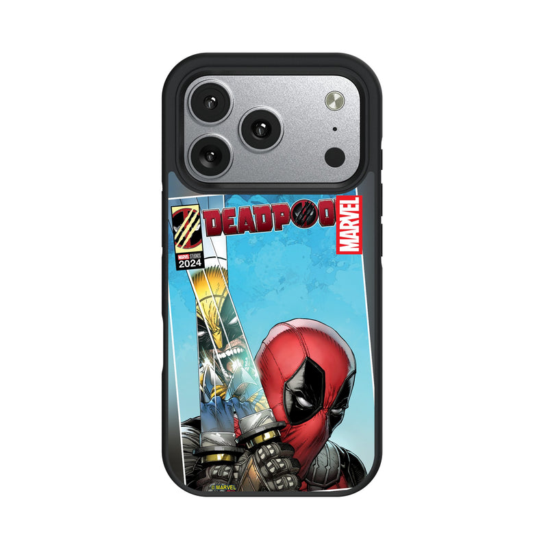 Marvel Deadpool Wolverine Cover Art iPhone Bump Phone Case for Apple iPhone