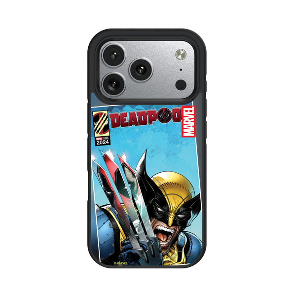 Marvel Deadpool Wolverine Cover Art iPhone Bump Phone Case for Apple iPhone