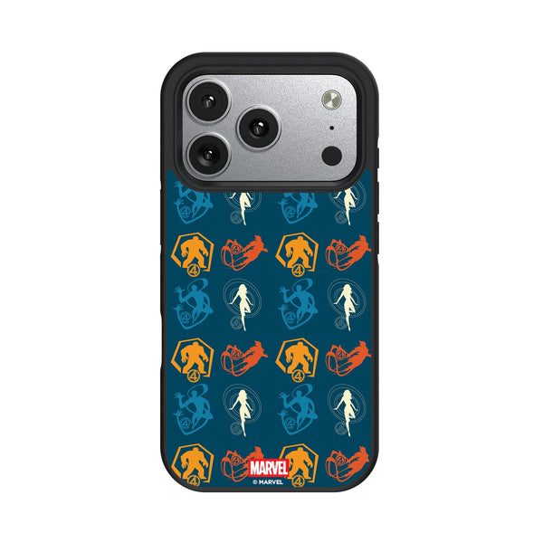 Marvel Fantastic Four Pattern 2 iPhone Bump Phone Case for Apple iPhone