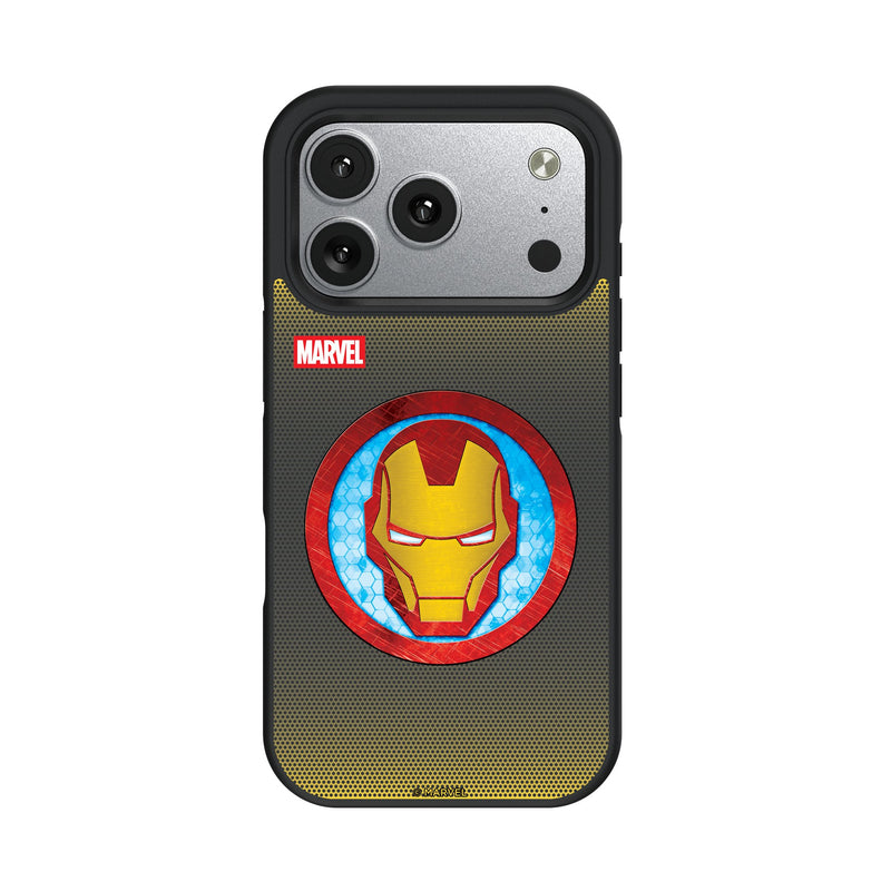 Marvel Avengers Iron Man Grid iPhone Bump Phone Case for Apple iPhone