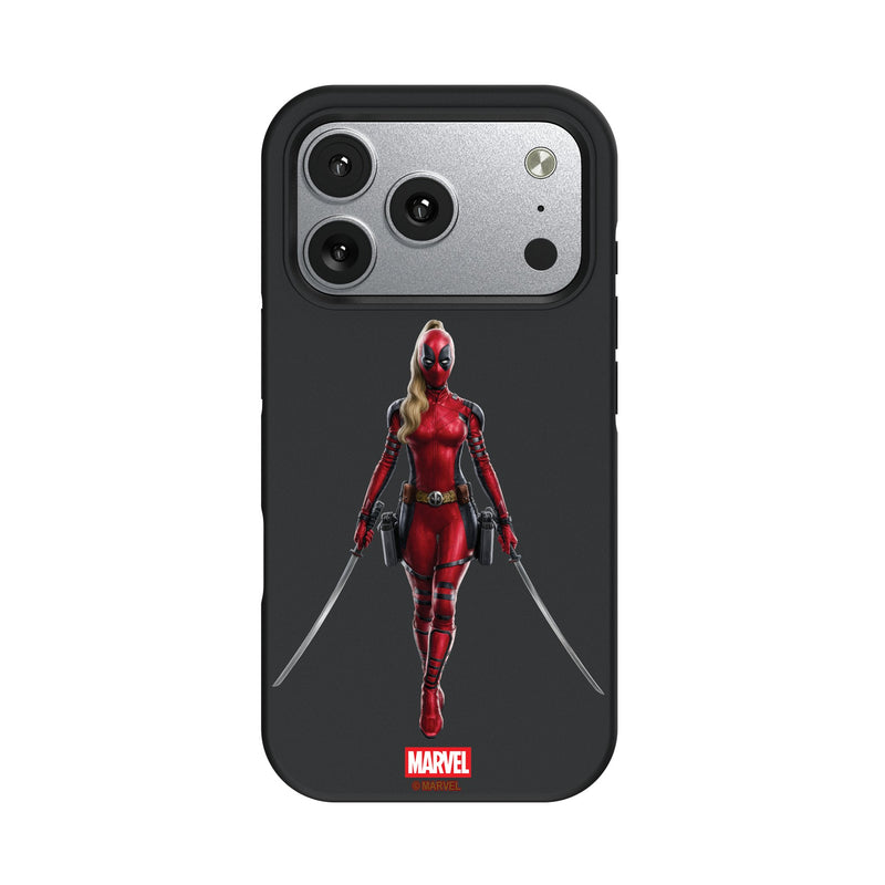 Marvel Ladypool Badge iPhone Bump Phone Case for Apple iPhone