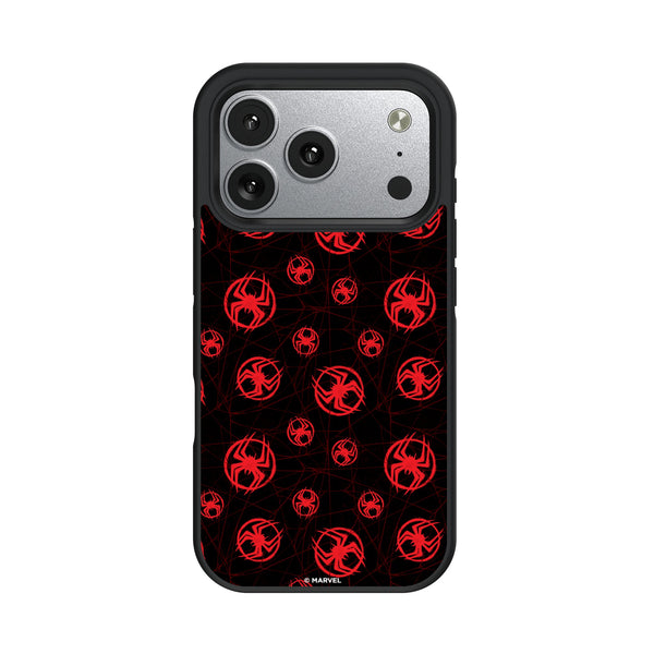 Marvel Miles Morales Pattern iPhone Bump Phone Case for Apple iPhone