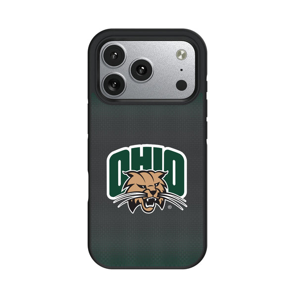 Ohio University Bobcats Linen iPhone Bump Phone Case for Apple iPhone