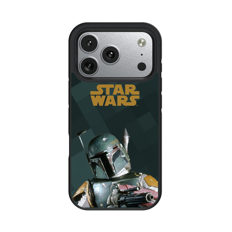 Star Wars Boba Fett Color Block iPhone Bump Phone Case for Apple iPhone