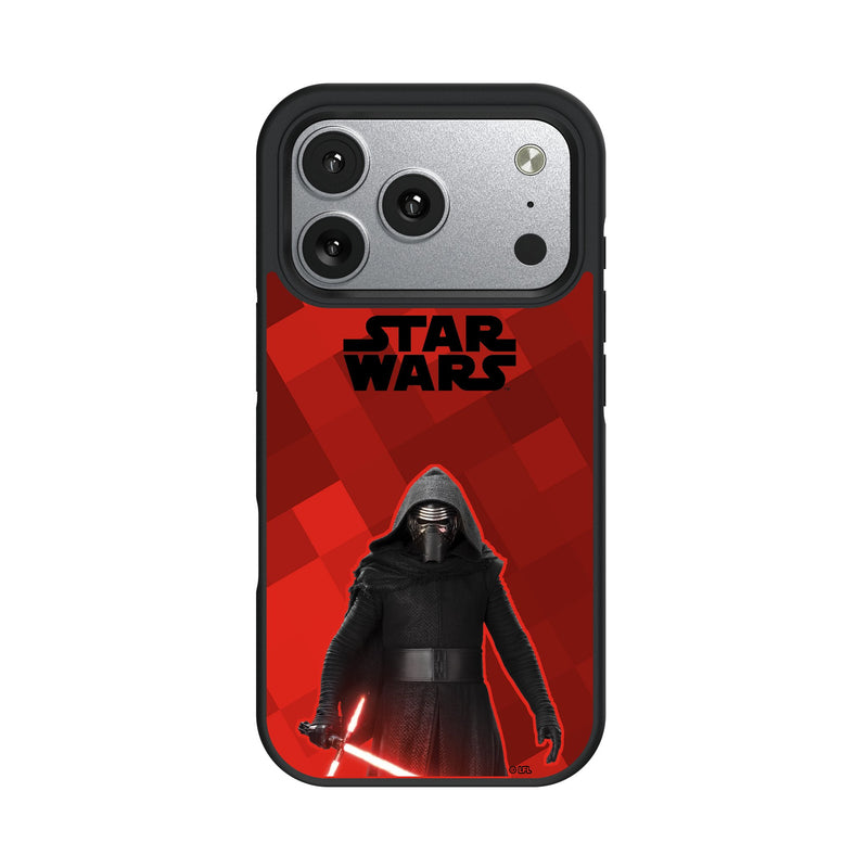 Star Wars Kylo Ren Color Block iPhone Bump Phone Case for Apple iPhone