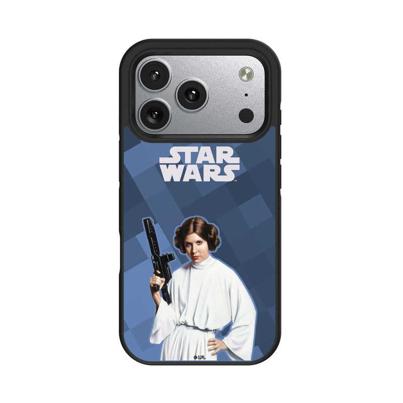 Star Wars Princess Leia Organa Color Block iPhone Bump Phone Case for Apple iPhone
