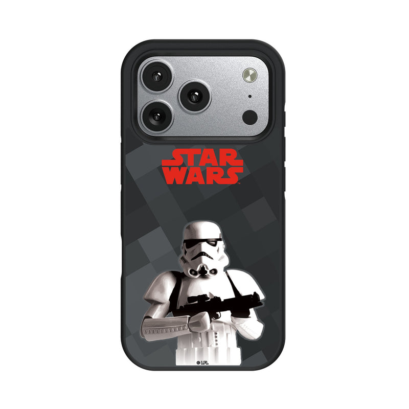 Star Wars Stormtrooper Color Block iPhone Bump Phone Case for Apple iPhone