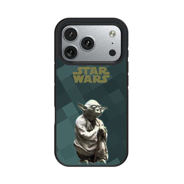 Star Wars Yoda Color Block iPhone Bump Phone Case for Apple iPhone