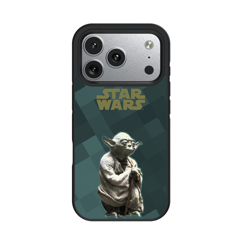 Star Wars Yoda Color Block iPhone Bump Phone Case for Apple iPhone