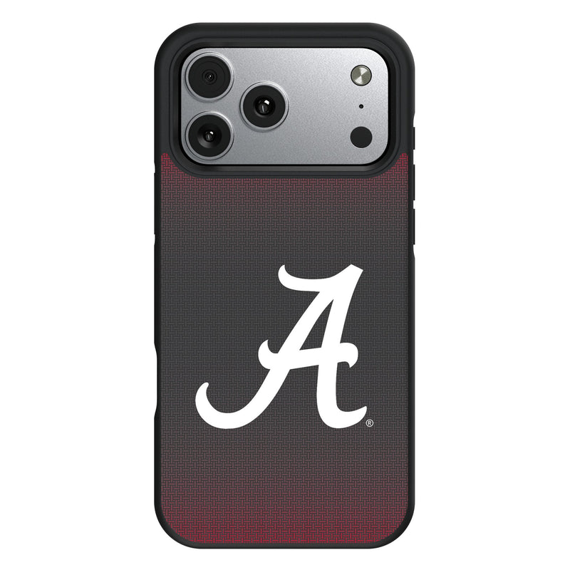 University of Alabama Crimson Tide Script A Linen iPhone Bump Phone Case for Apple iPhone