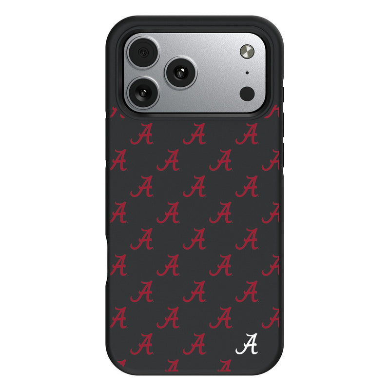 University of Alabama Crimson Tide Script A Fashion Pattern iPhone Bump Phone Case for Apple iPhone