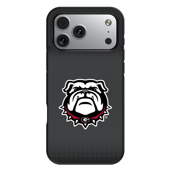 University of Georgia Bulldogs Uga Linen iPhone Bump Phone Case for Apple iPhone