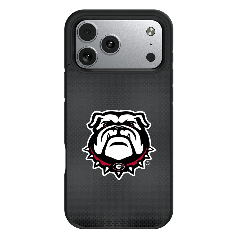University of Georgia Bulldogs Uga Linen iPhone Bump Phone Case for Apple iPhone