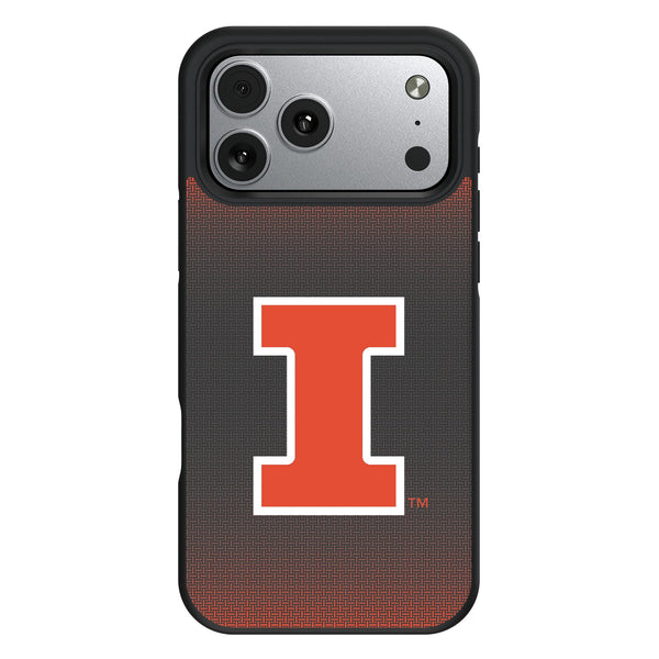 University of Illinois Fighting Illini Linen iPhone Bump Phone Case for Apple iPhone