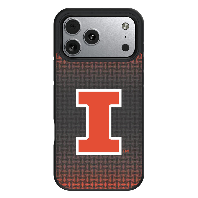 University of Illinois Fighting Illini Linen iPhone Bump Phone Case for Apple iPhone
