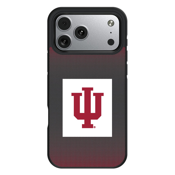 Indiana University Hoosiers Linen iPhone Bump Phone Case for Apple iPhone