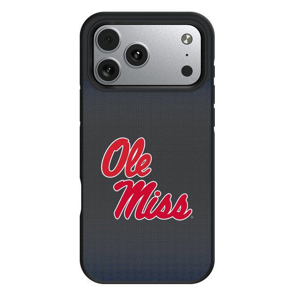 University of Mississippi Rebels Linen iPhone Bump Phone Case for Apple iPhone