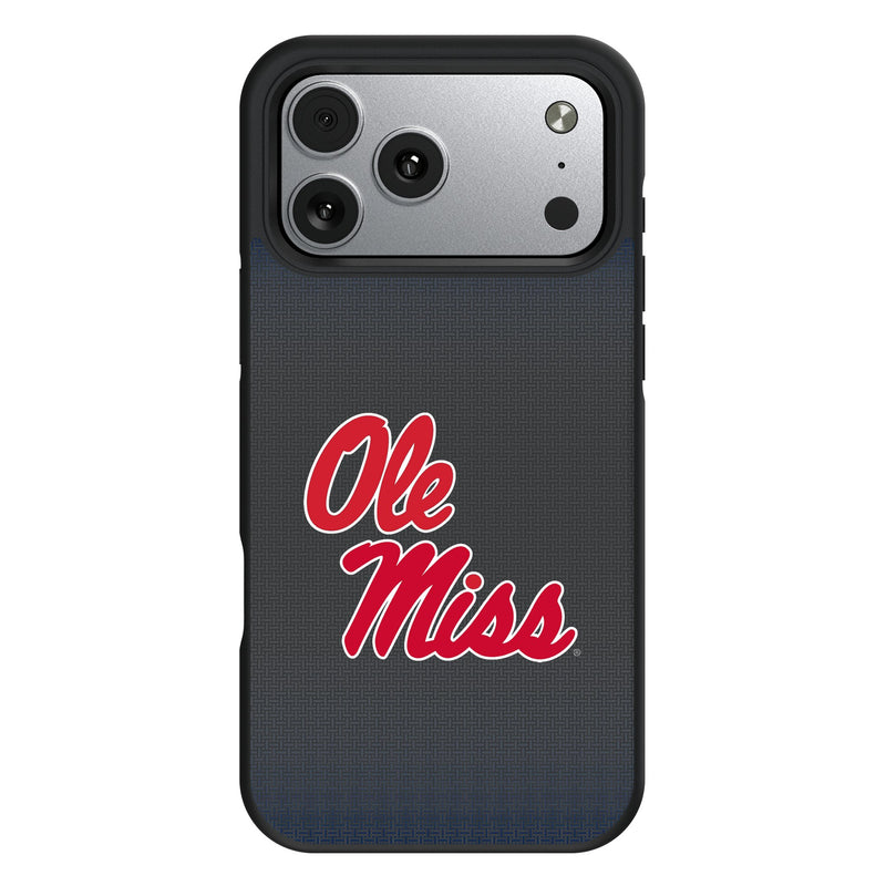 University of Mississippi Rebels Linen iPhone Bump Phone Case for Apple iPhone