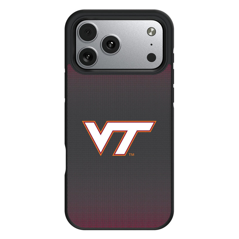 Virginia Tech Hokies Linen iPhone Bump Phone Case for Apple iPhone