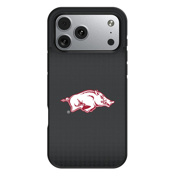 University of Arkansas Fayetteville Razorbacks Linen iPhone Bump Phone Case for Apple iPhone