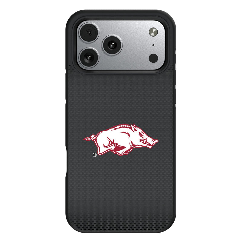 University of Arkansas Fayetteville Razorbacks Linen iPhone Bump Phone Case for Apple iPhone