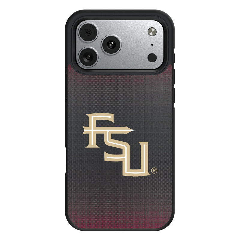 Florida State University Seminoles Athletic Wordmark Linen iPhone Bump Phone Case for Apple iPhone