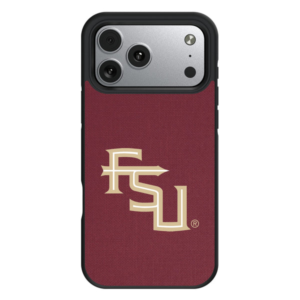 Florida State University Seminoles Athletic Wordmark Solid iPhone Bump Phone Case for Apple iPhone