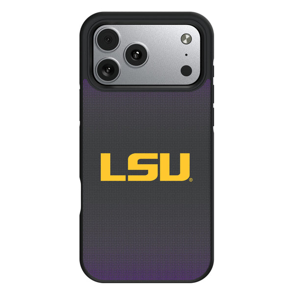 Louisiana State University Tigers Linen iPhone Bump Phone Case for Apple iPhone