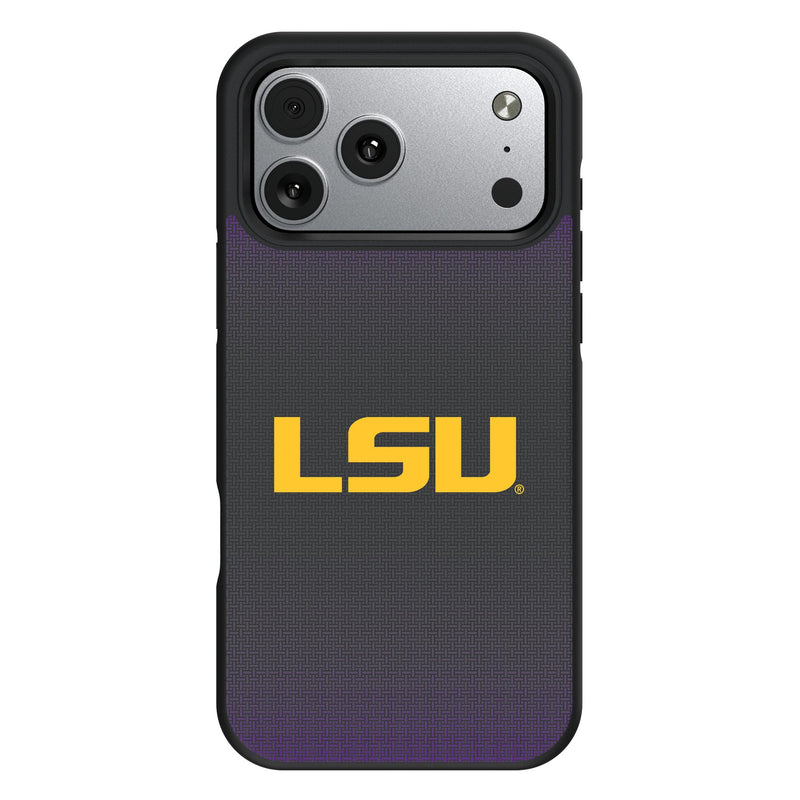 Louisiana State University Tigers Linen iPhone Bump Phone Case for Apple iPhone