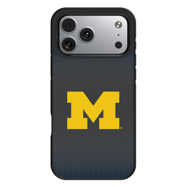 University of Michigan Wolverines Linen iPhone Bump Phone Case for Apple iPhone