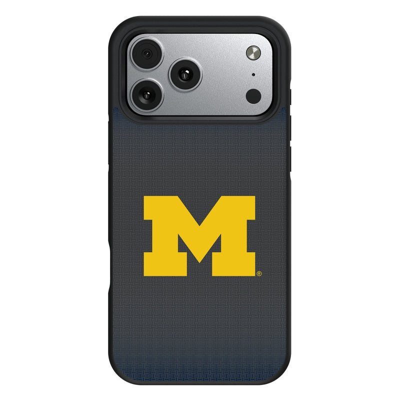 University of Michigan Wolverines Linen iPhone Bump Phone Case for Apple iPhone