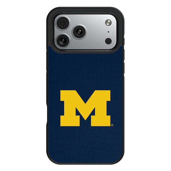 University of Michigan Wolverines Solid iPhone Bump Phone Case for Apple iPhone