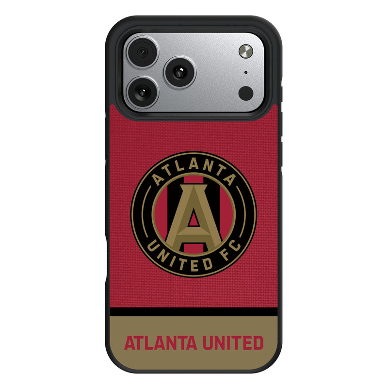 Atlanta United FC Endzone Solid iPhone Bump Phone Case for Apple iPhone