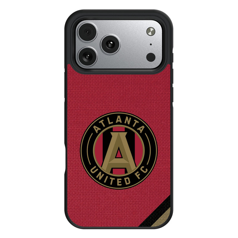 Atlanta United FC Diagonal Stripe iPhone Bump Phone Case for Apple iPhone