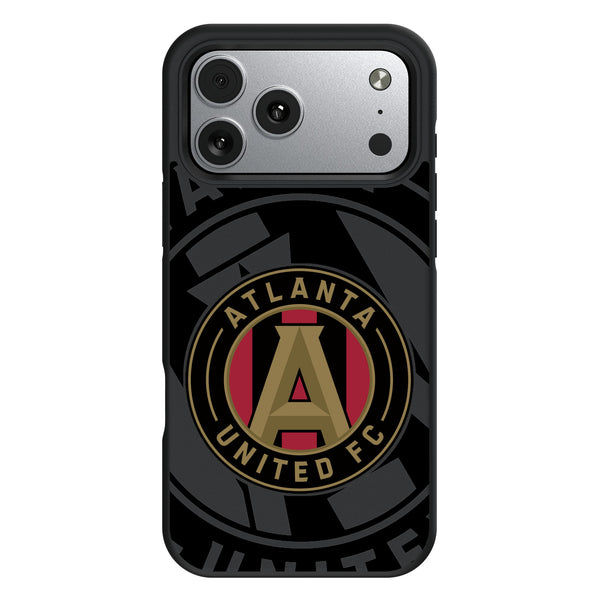 Atlanta United FC Monocolor Tilt iPhone Bump Phone Case for Apple iPhone