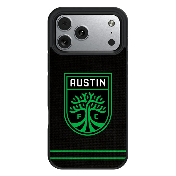 Austin FC Stripe iPhone Bump Phone Case for Apple iPhone