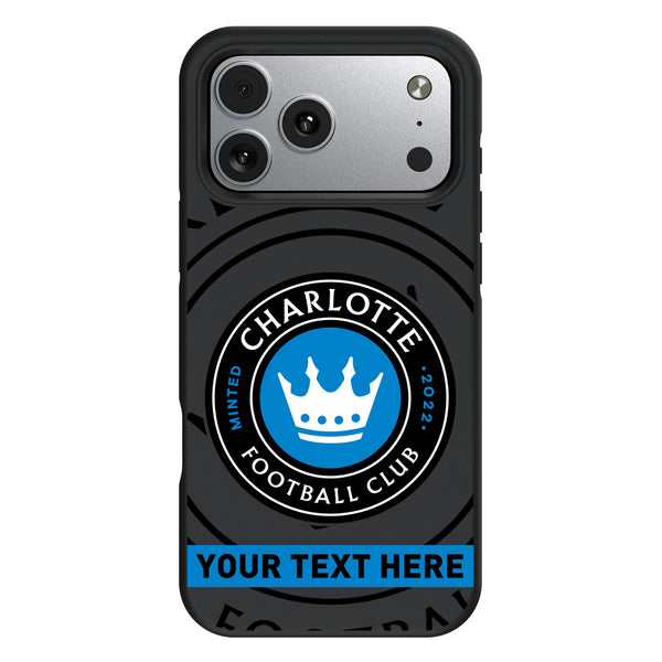 Charlotte FC Personalized Tilt iPhone Bump Phone Case for Apple iPhone
