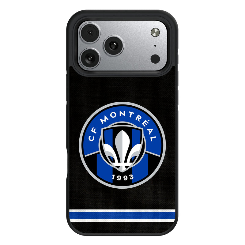 CF Montreal Stripe iPhone Bump Phone Case for Apple iPhone